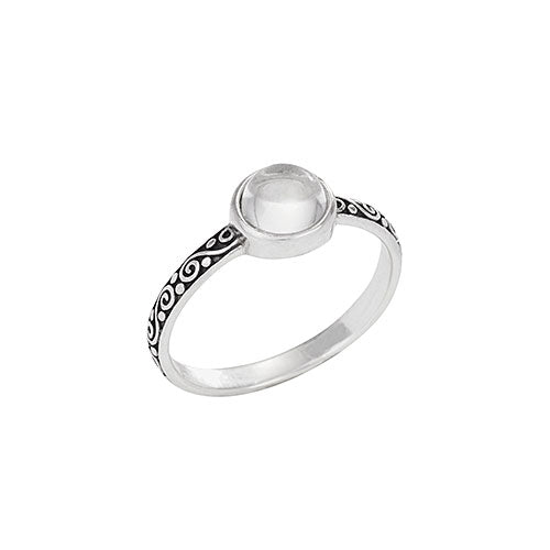 Crystal Orb Ring