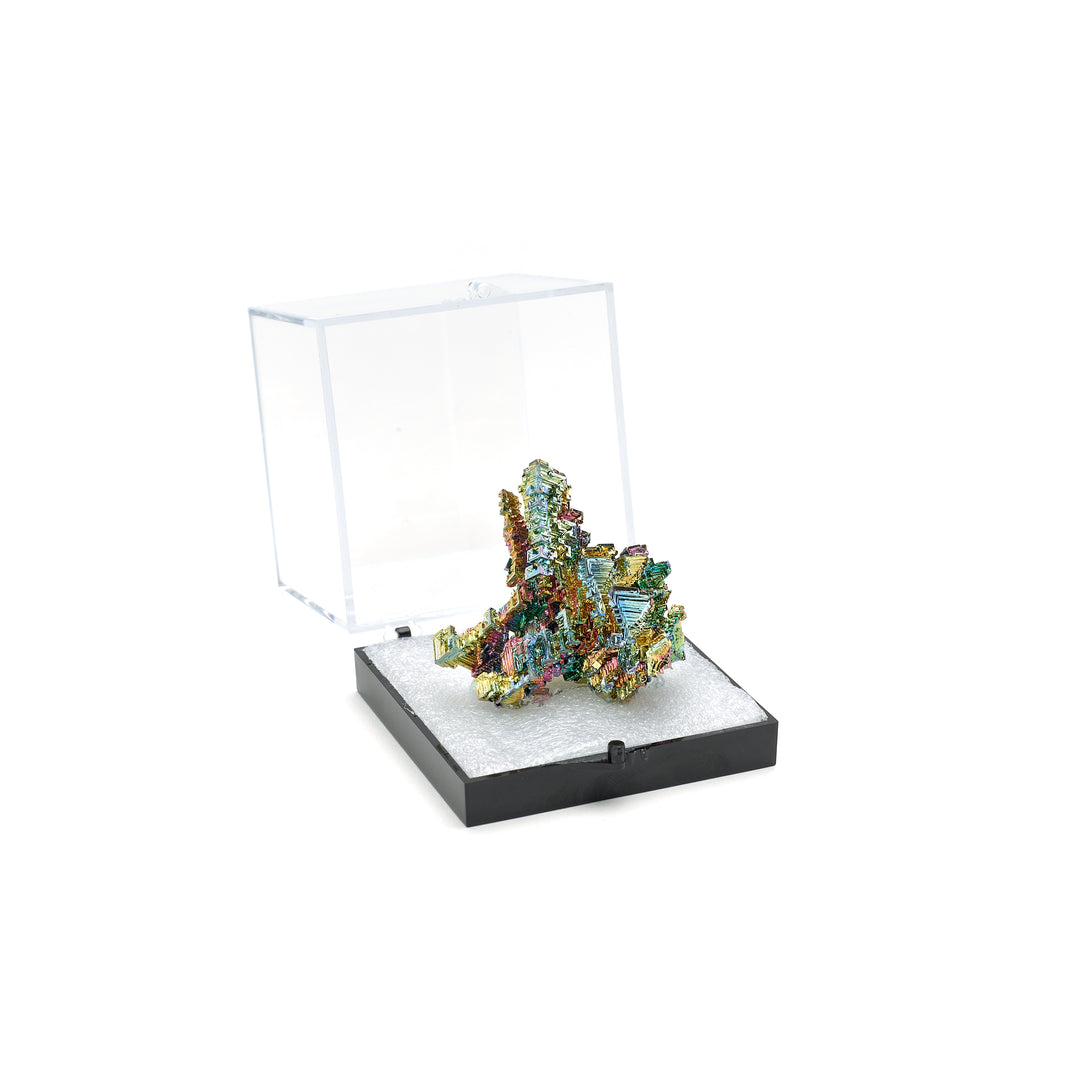 Large Bismuth Crystal in Box