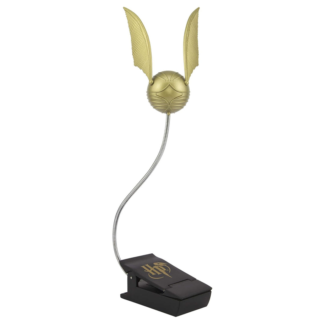Golden Snitch Reading Light with Lumi Clip