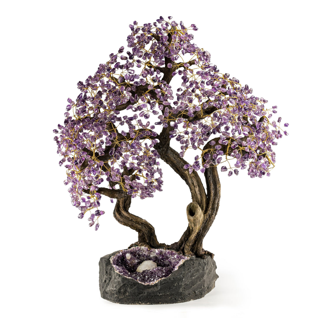 Large Amethyst Gemstone Tree