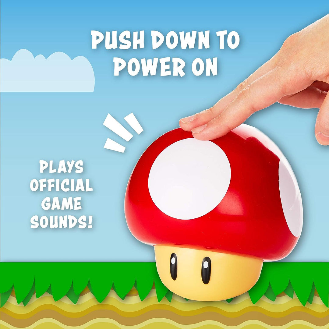 Super Mario Power-Up Mushroom Night Light