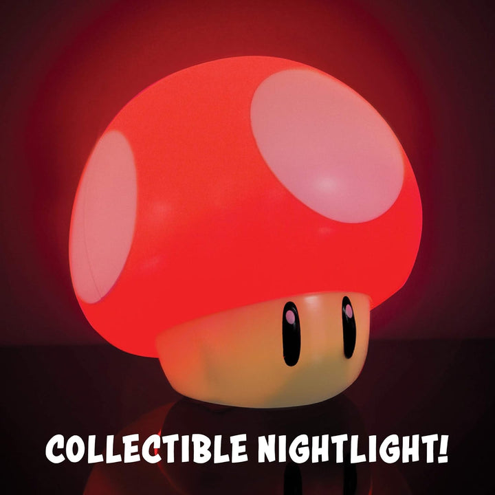 Super Mario Power-Up Mushroom Night Light