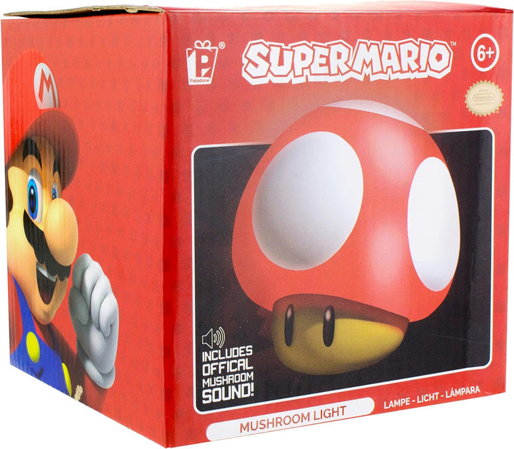 Super Mario Power-Up Mushroom Night Light