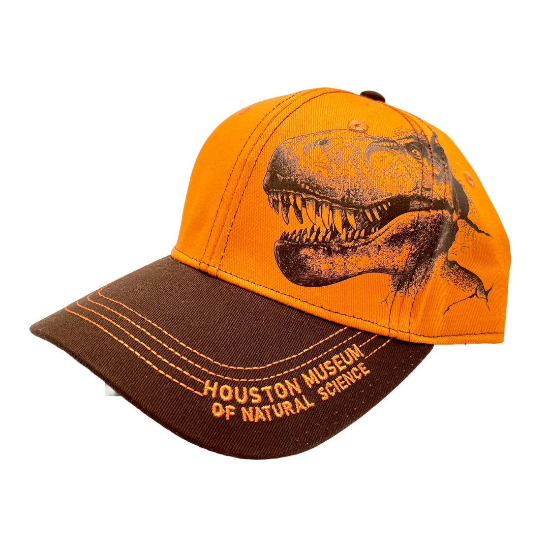 HMNS Orange & Brown T. rex Hat 