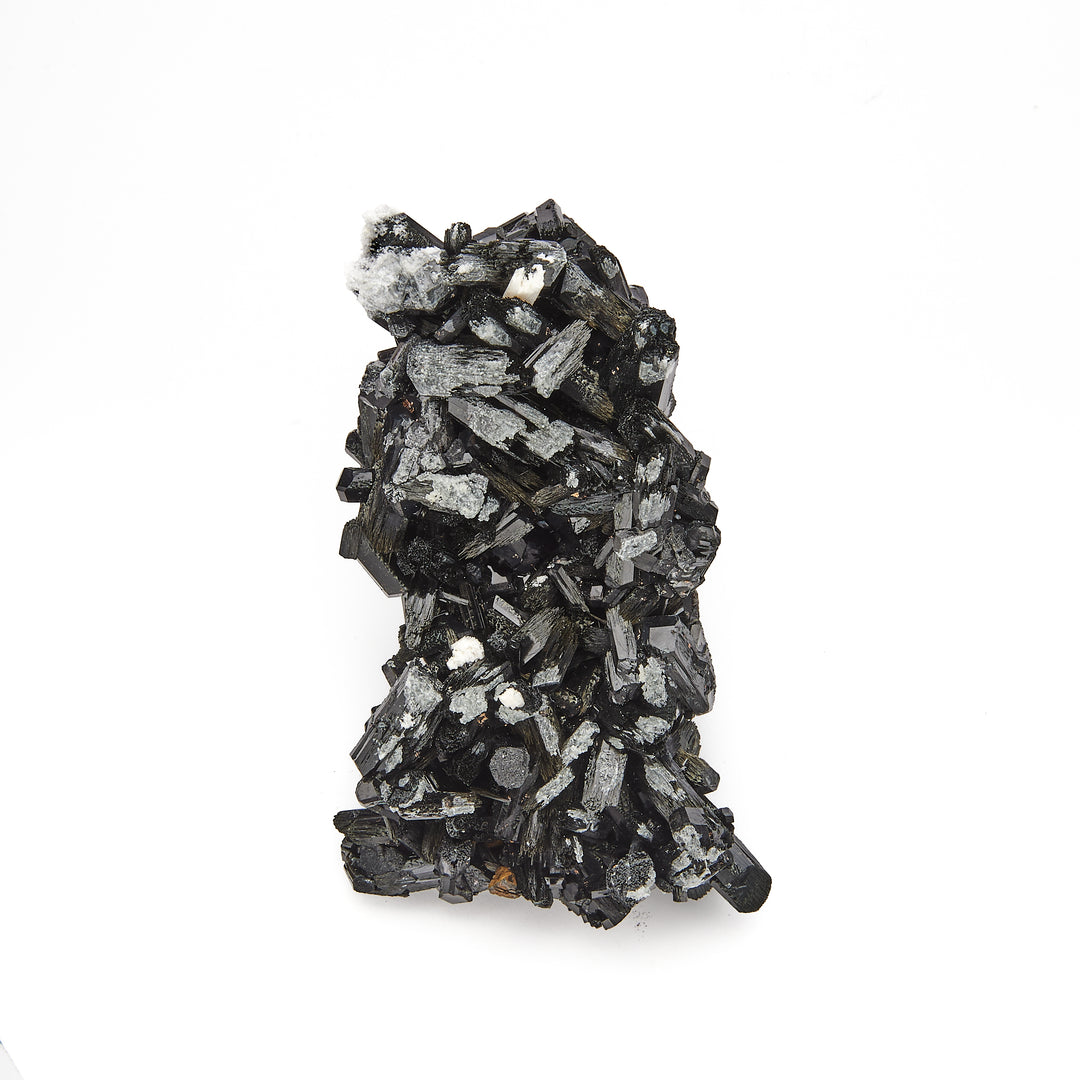 Schorl with Hyalite Opal