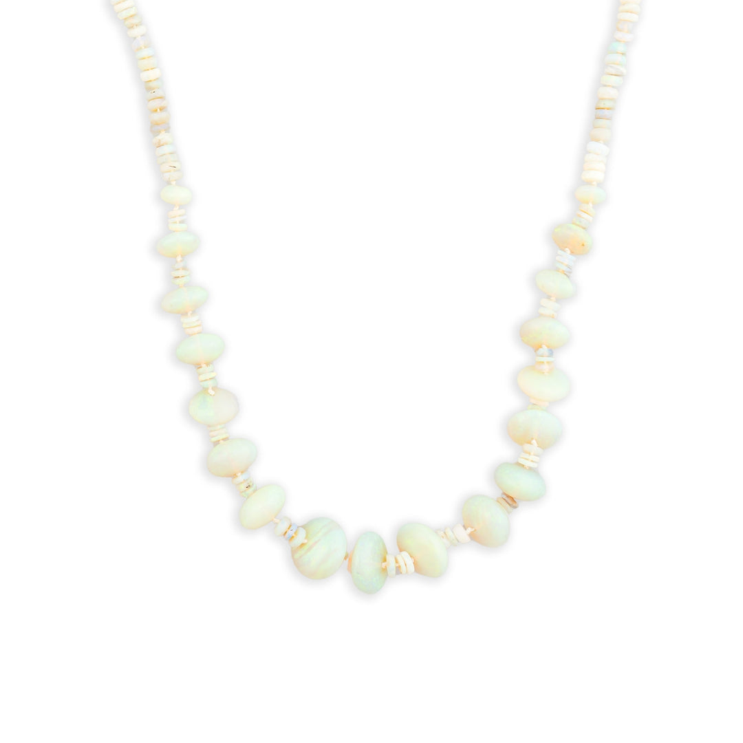 Teal Australian Opal Candy Necklace