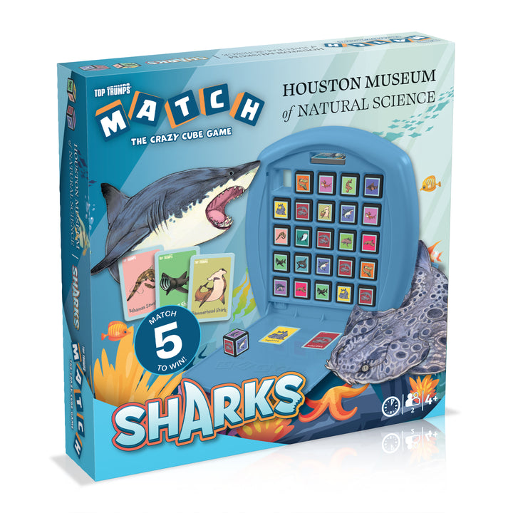 HMNS Sharks! Match- The Crazy Cube Game