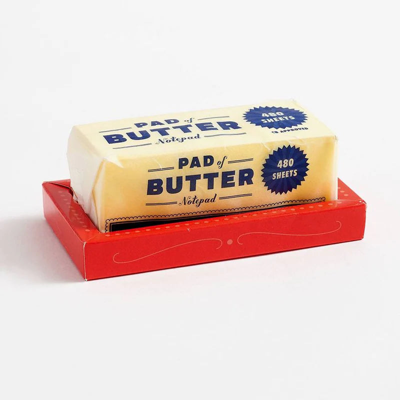 Pad of Butter Notepad, 480 Pages