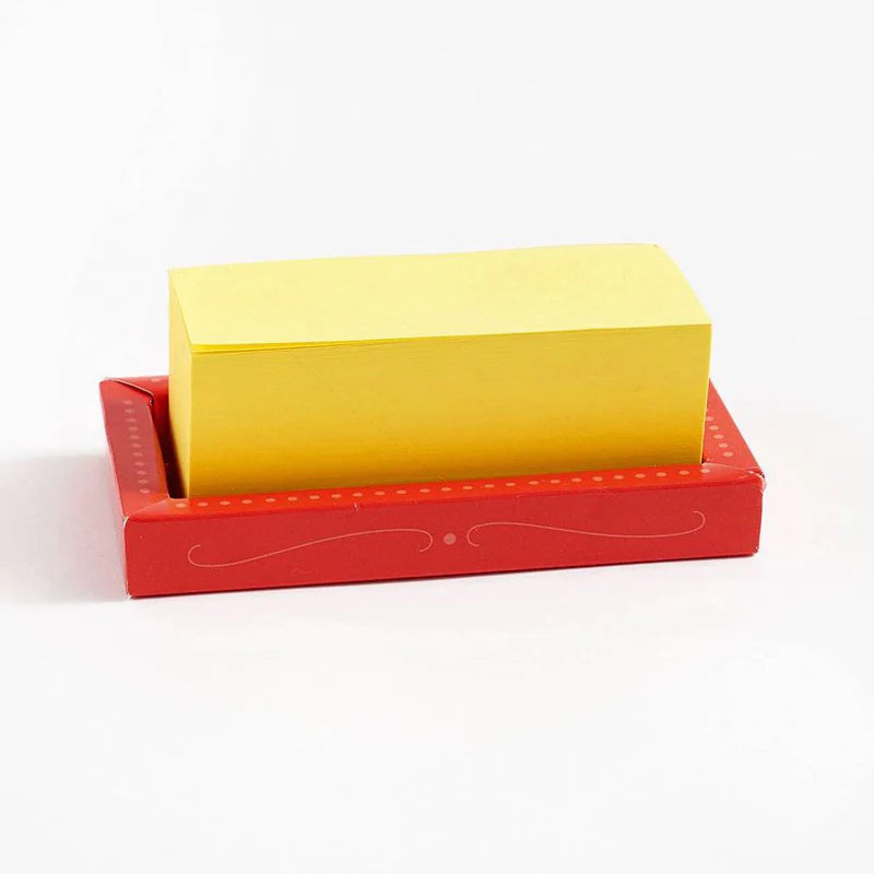 Pad of Butter Notepad, 480 Pages