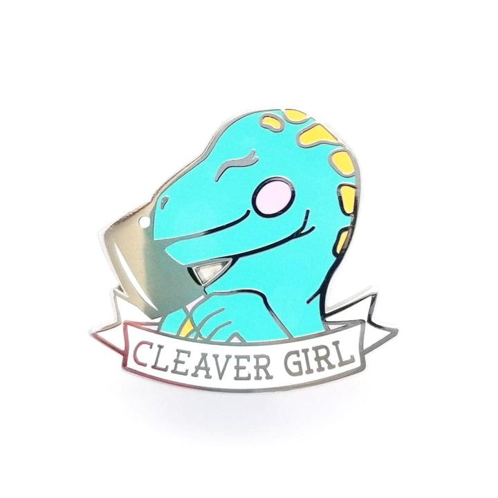 Cleaver Girl Pin