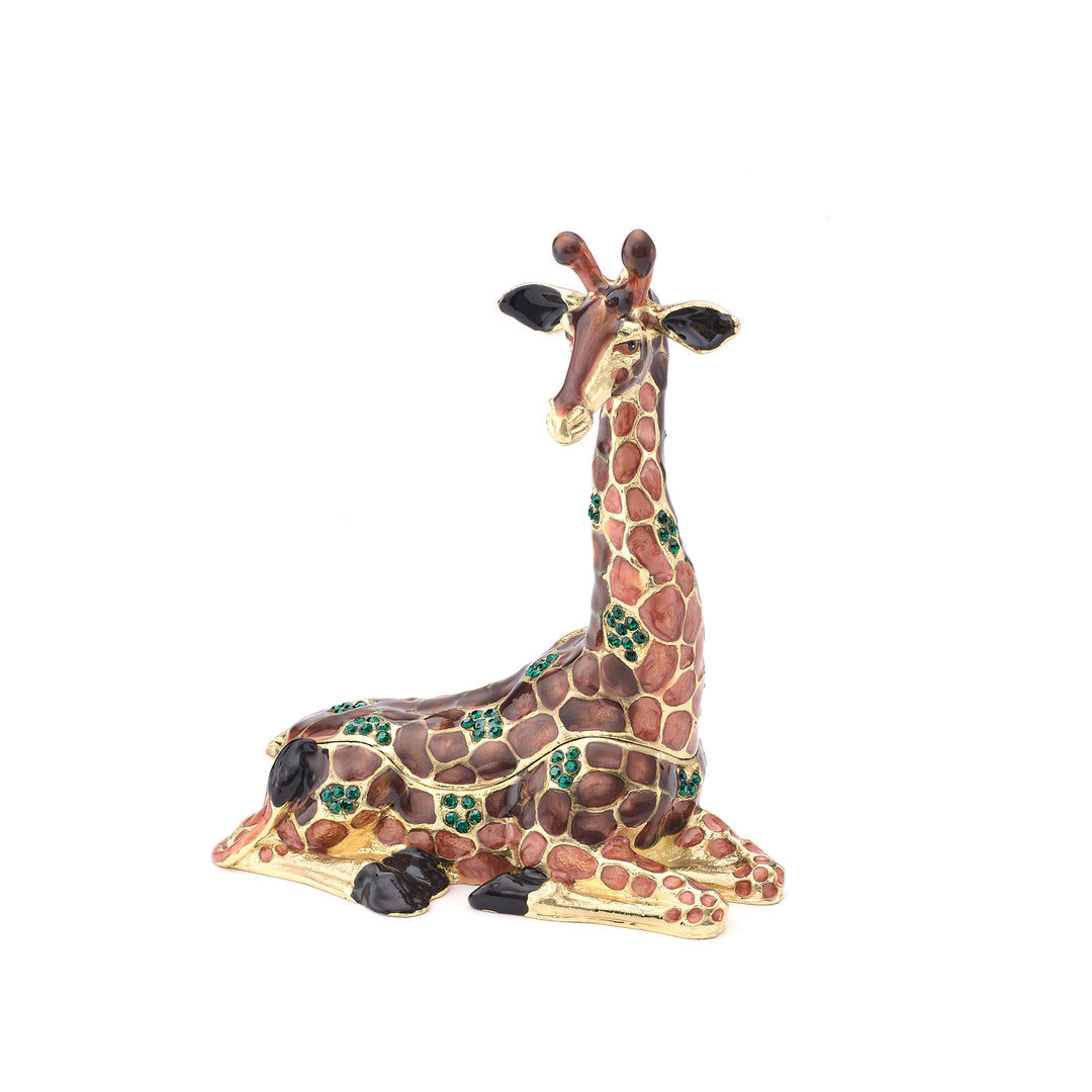 Large Giraffe Trinket Box