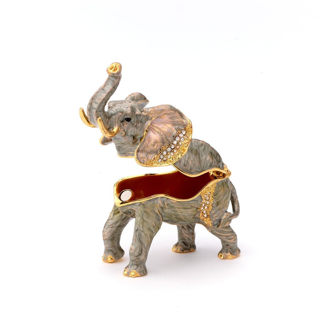 Large Elephant Trinket Box