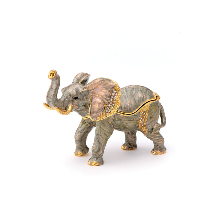 Large Elephant Trinket Box