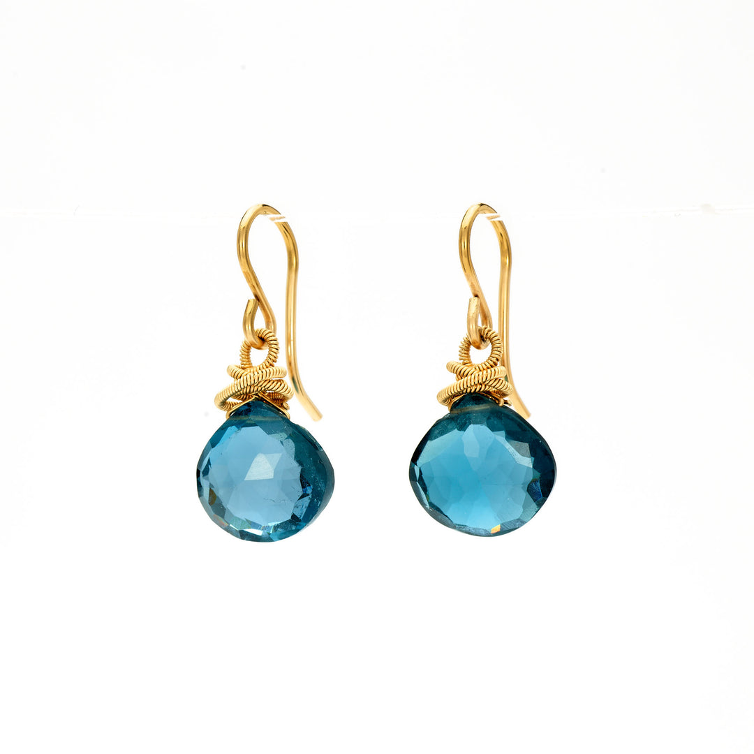 London Blue Topaz Earrings