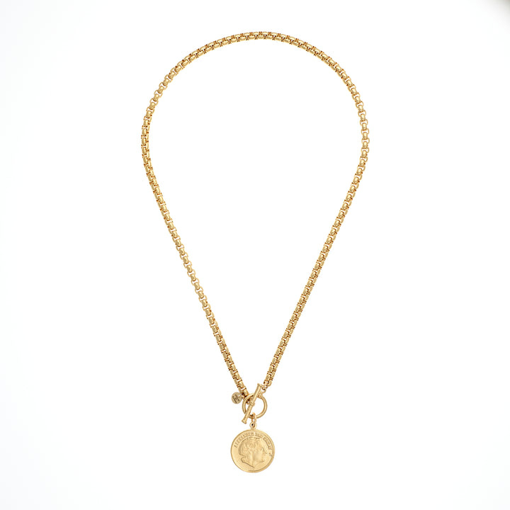 Gold Coin Necklace