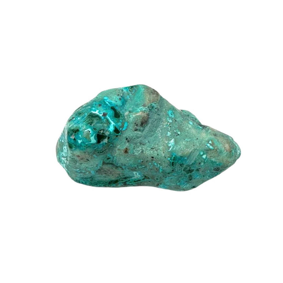 "Turquoise Blue" Chrysocolla from the Democratic Republic of the Congo