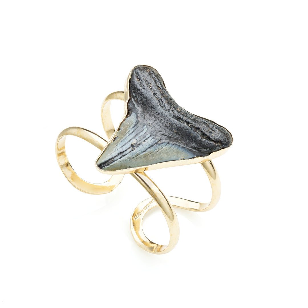 Alchemia Shark Tooth Double Band Cuff