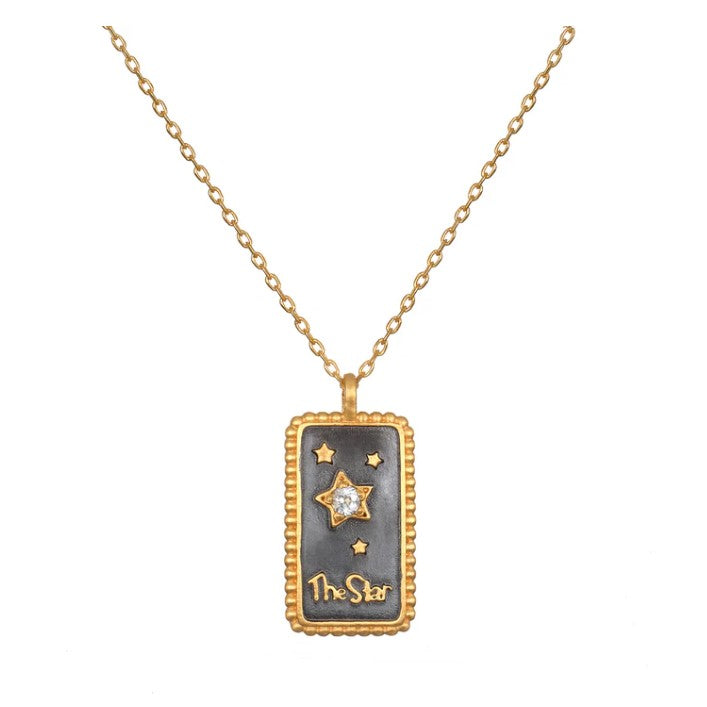 "The Star" Major Arcana Tarot Necklace