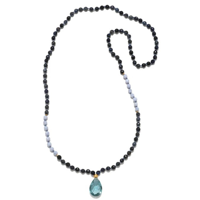 Sky Blue Topaz Necklace