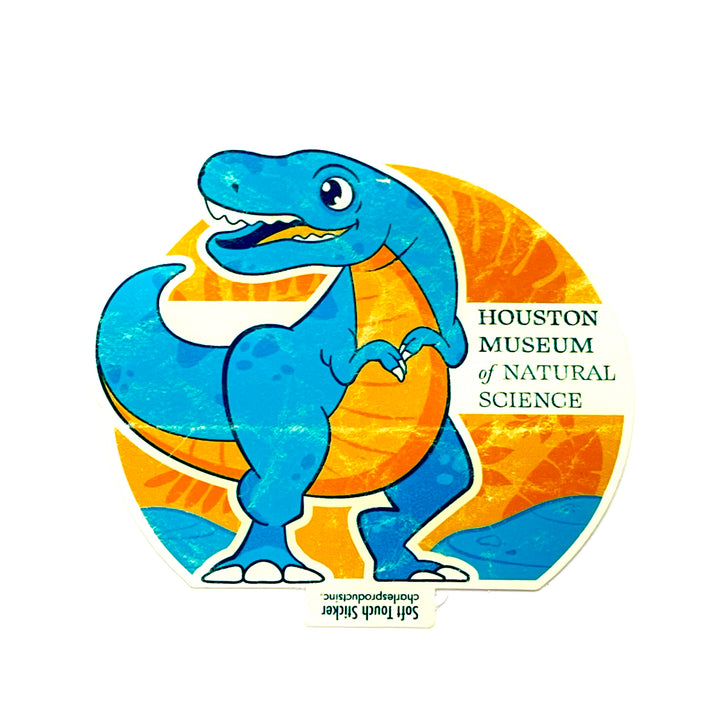 HMNS Colorful Cartoon Dino Sticker