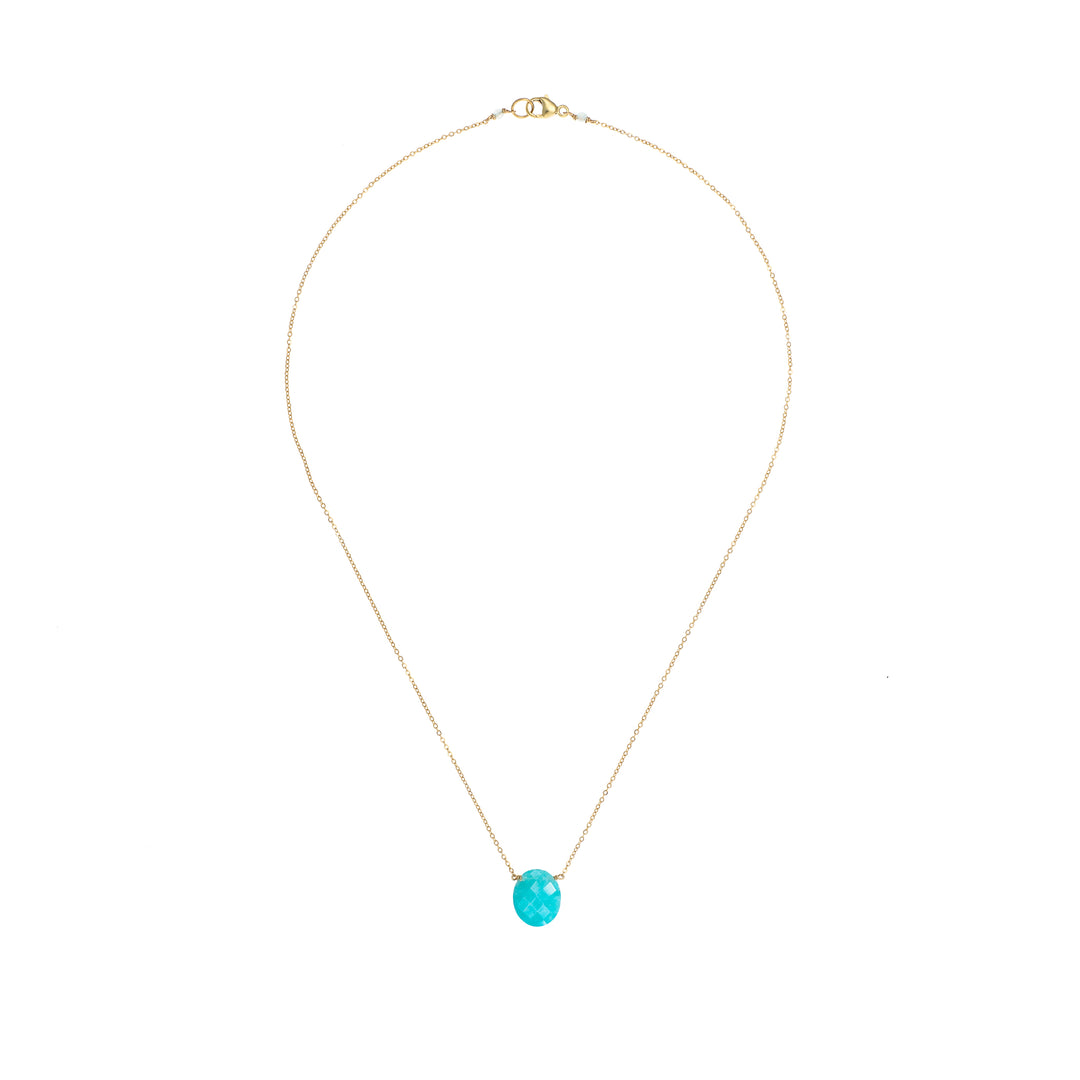 Oval Amazonite Necklace