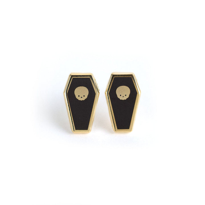 Coffin Earrings