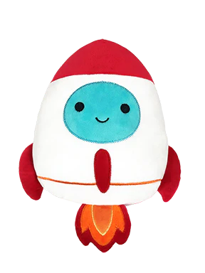 Huggy Rocket Plush Toy, 12 Inches