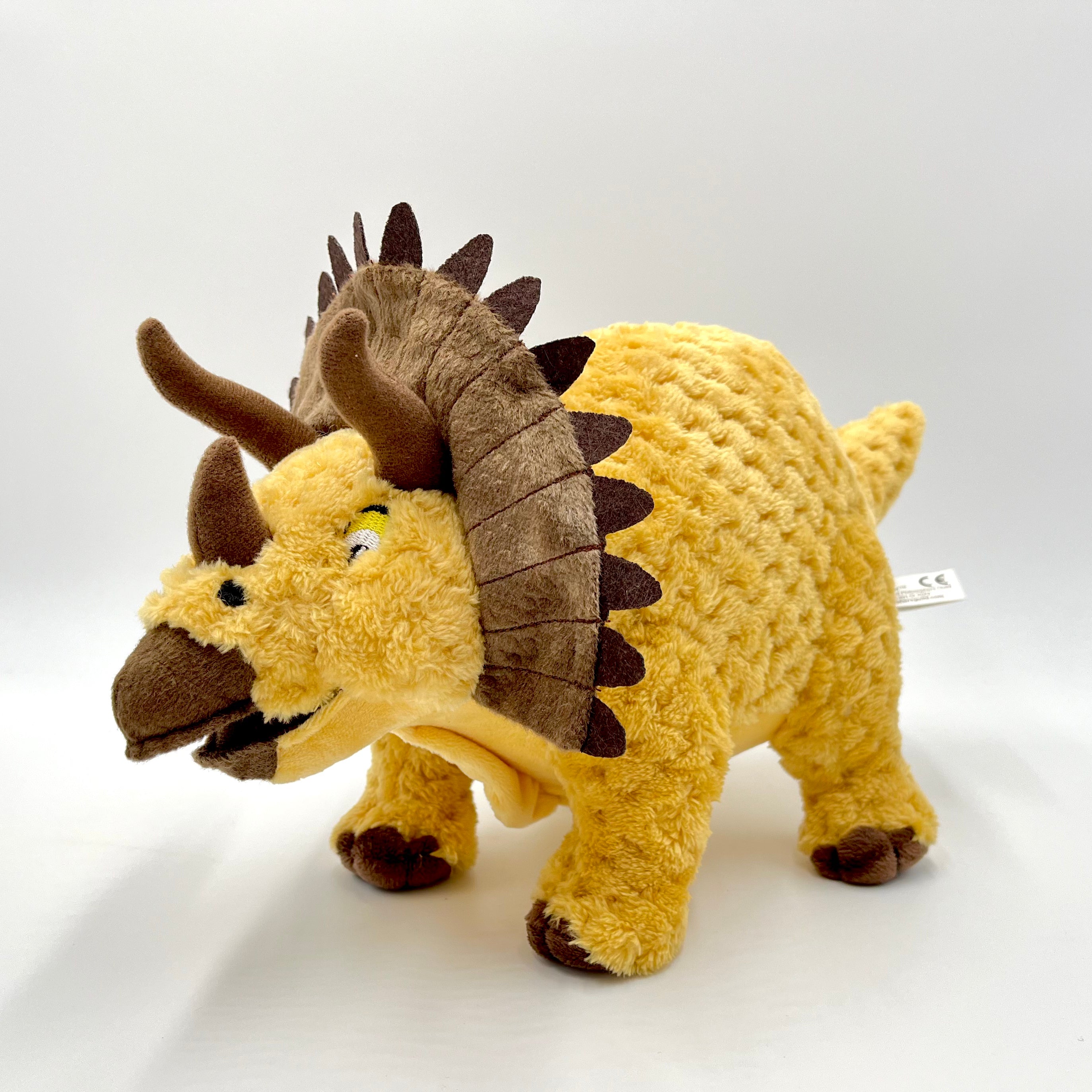 Lane the Triceratops Plush Dinosaur Toy