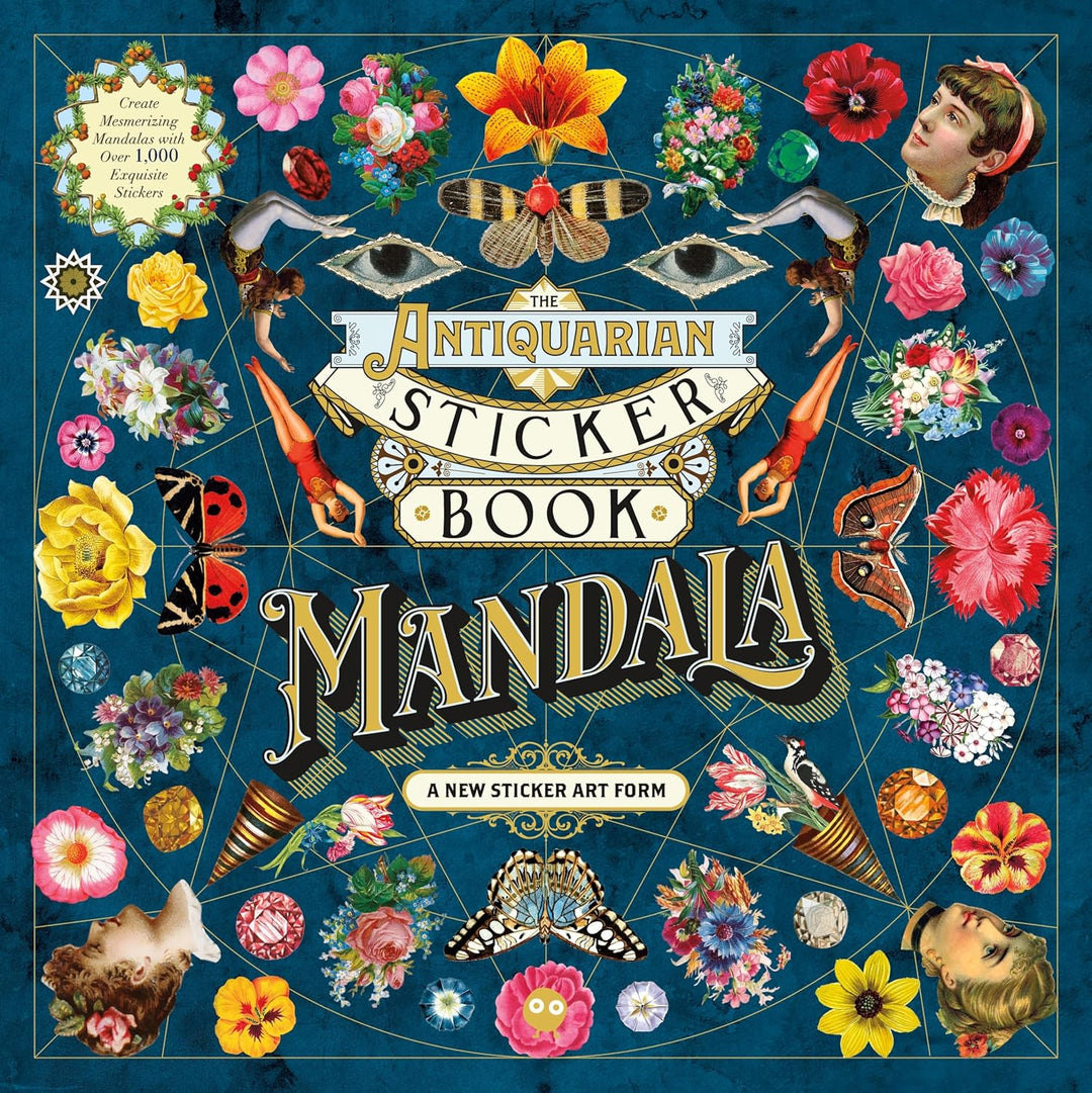 Antiquarian Sticker Book: Mandala (The Antiquarian Sticker Book Series)