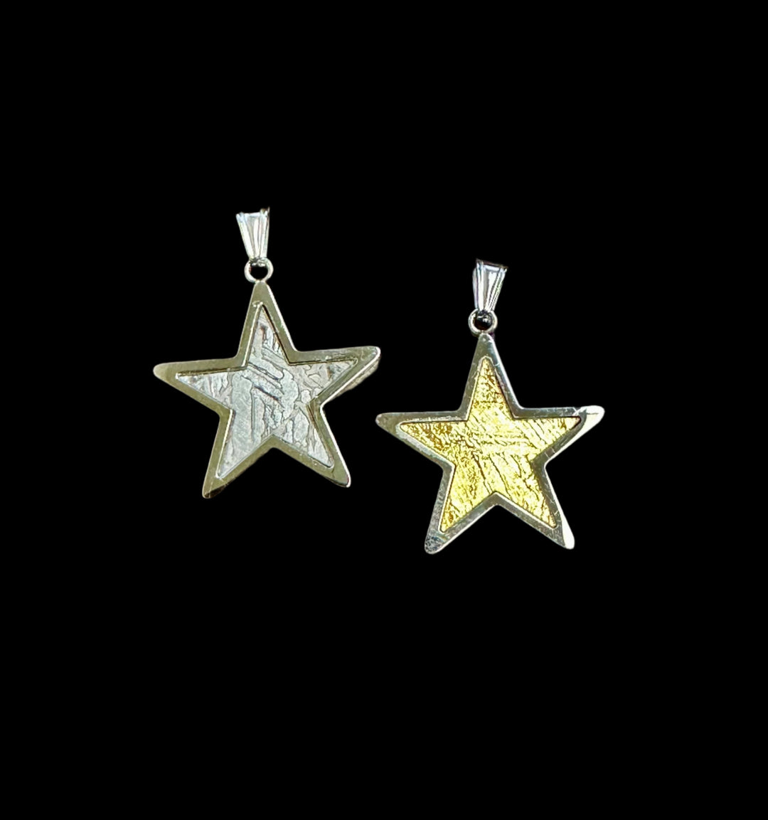 Meteorite Star Pendant