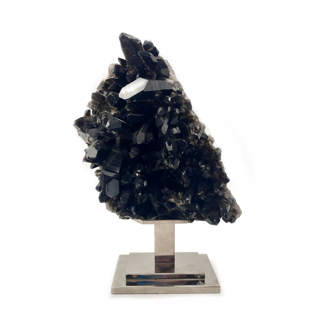 Black Quartz on Stand