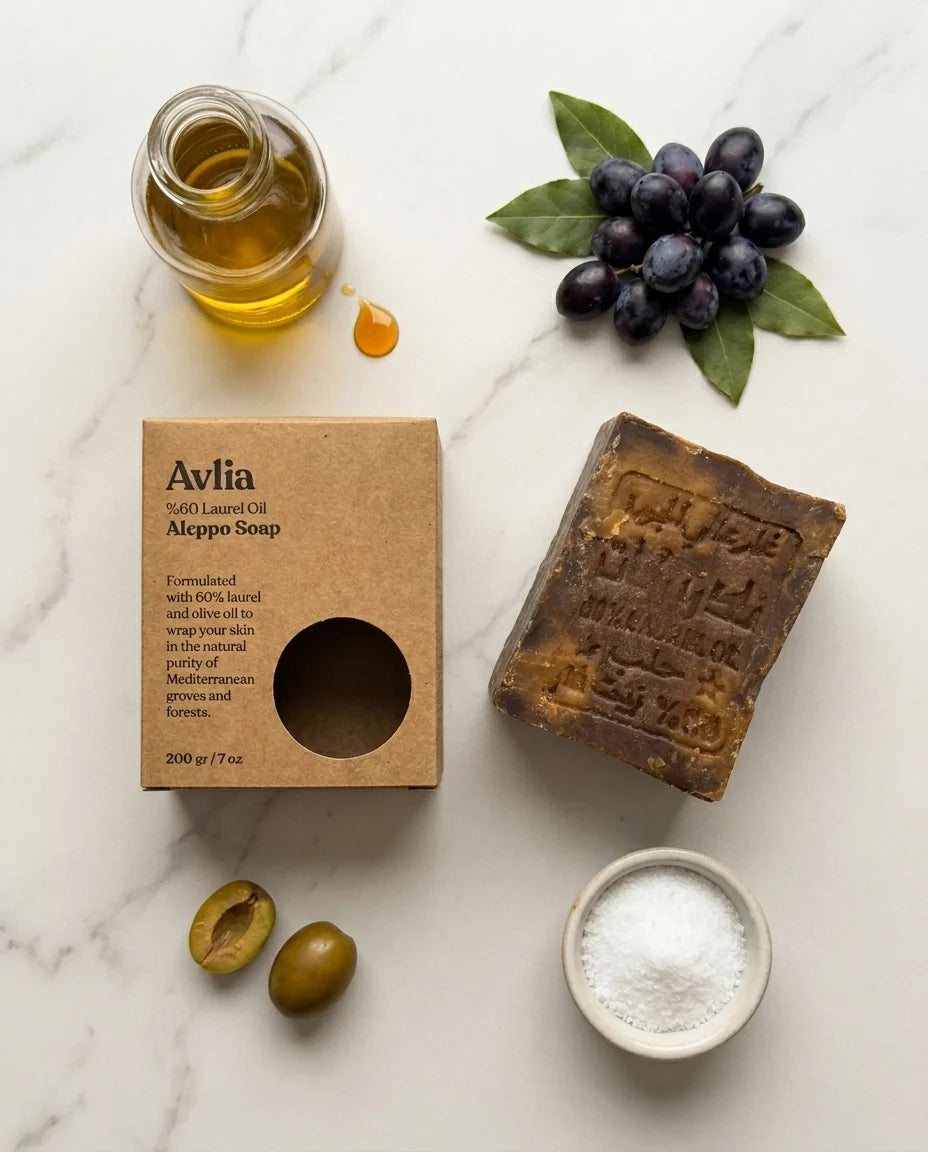 Avlia 60% Laurel Oil Aleppo Soap