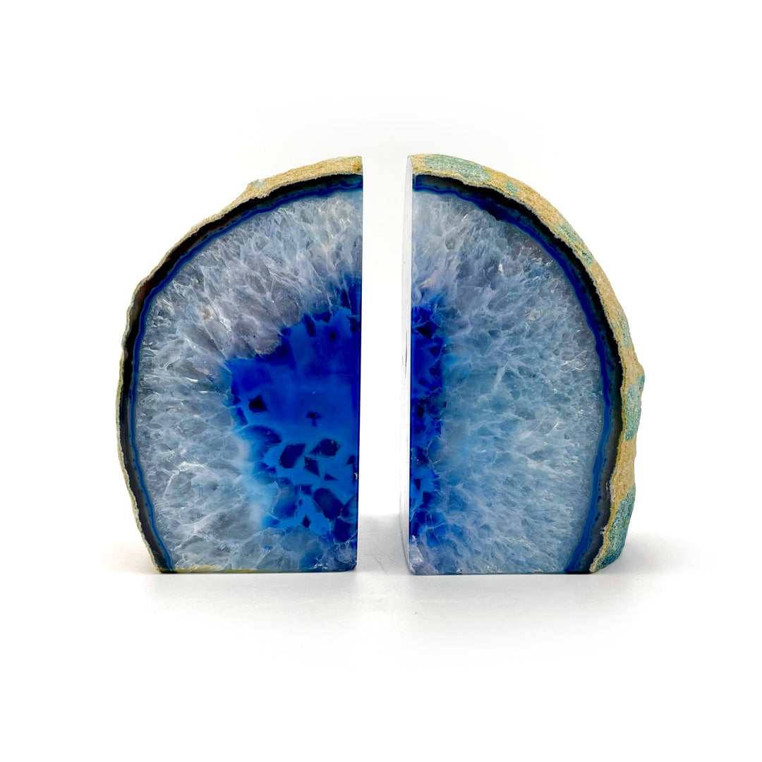 Medium Agate Bookends