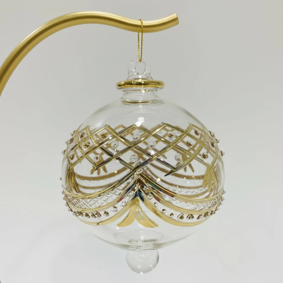 Small Blown Glass Ornament