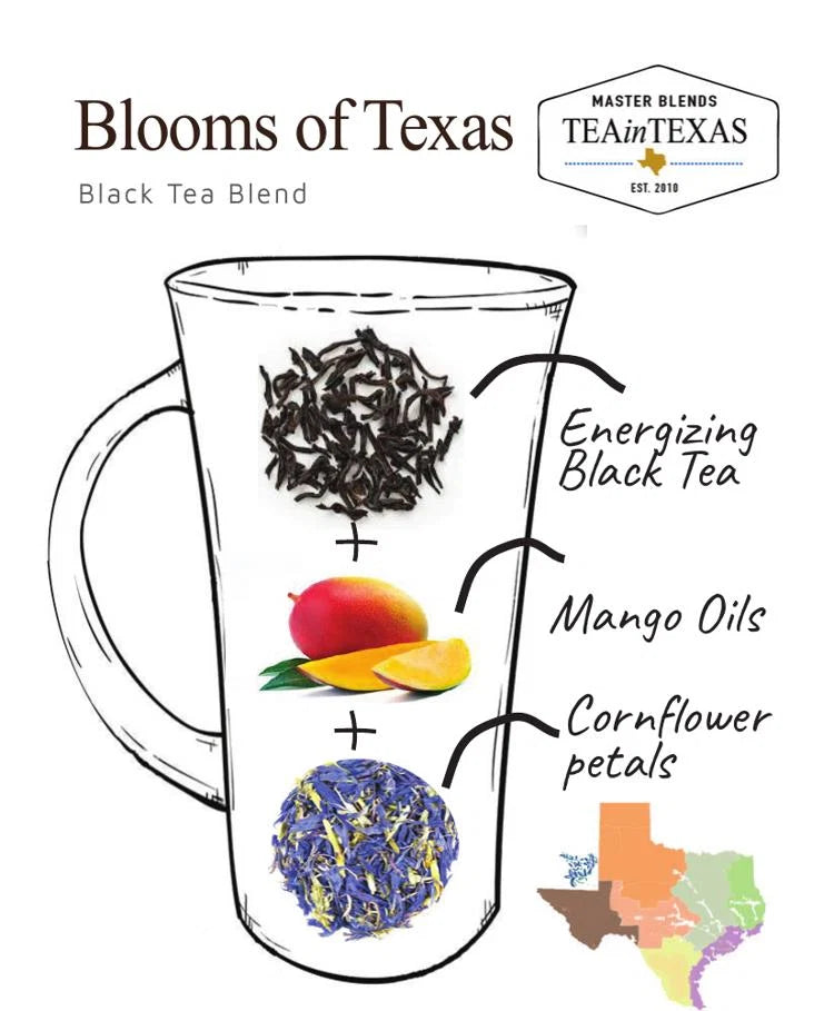 Blooms of Texas Large Batch Loose-Leaf Tea, 4oz