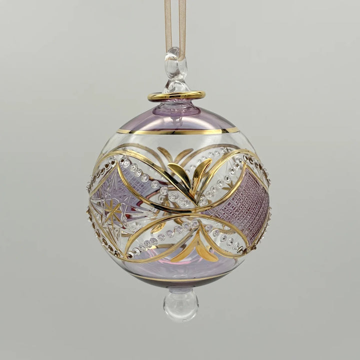Large Blown Glass Ornament
