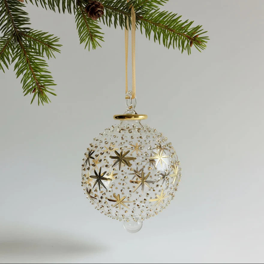 Small Blown Glass Ornament