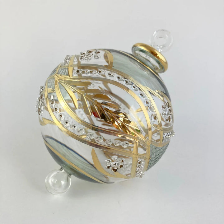 Large Blown Glass Ornament