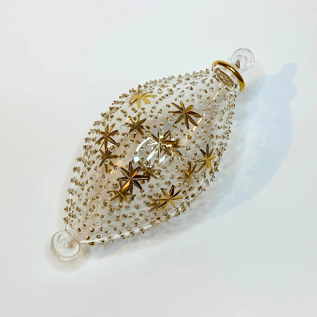 Large Blown Glass Ornament