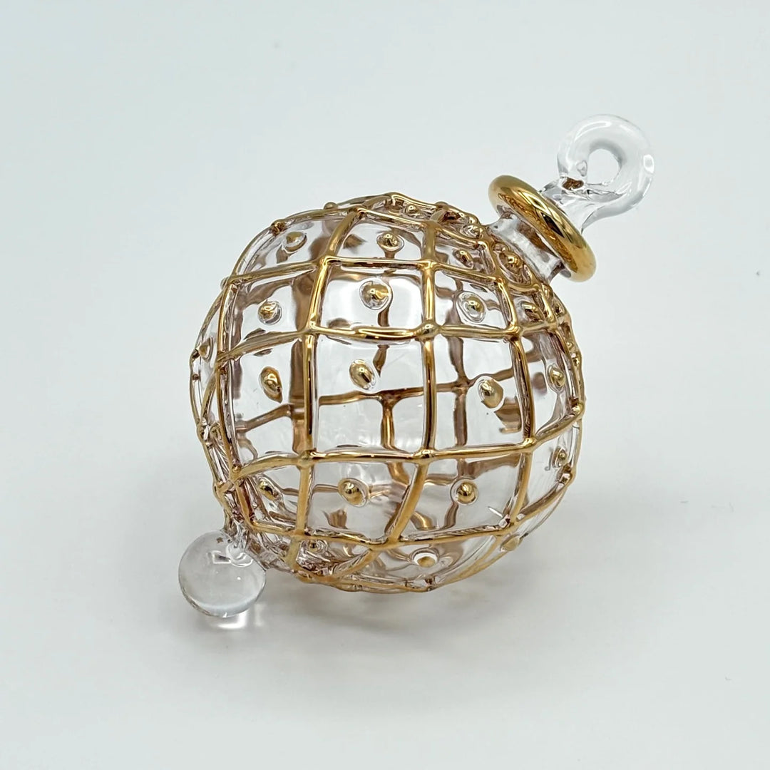 Small Blown Glass Ornament