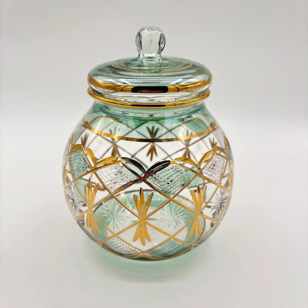 Blown Glass Jar
