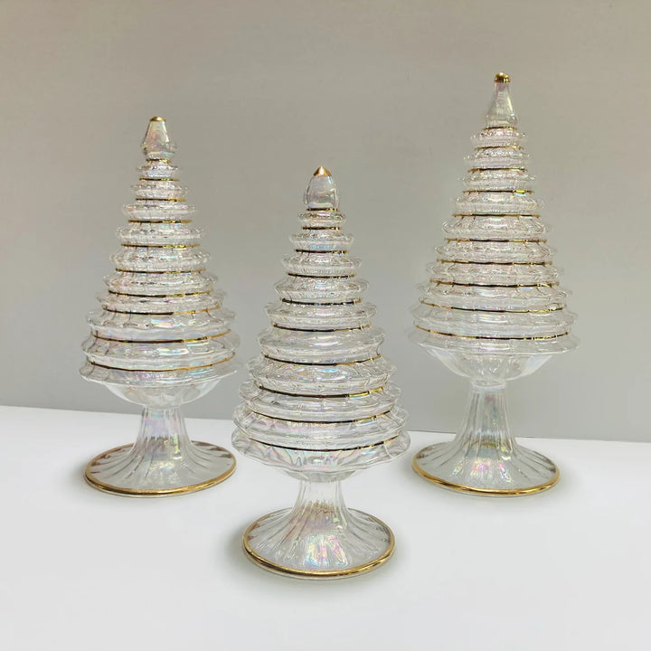 Blown Glass Spruce Tree, Small