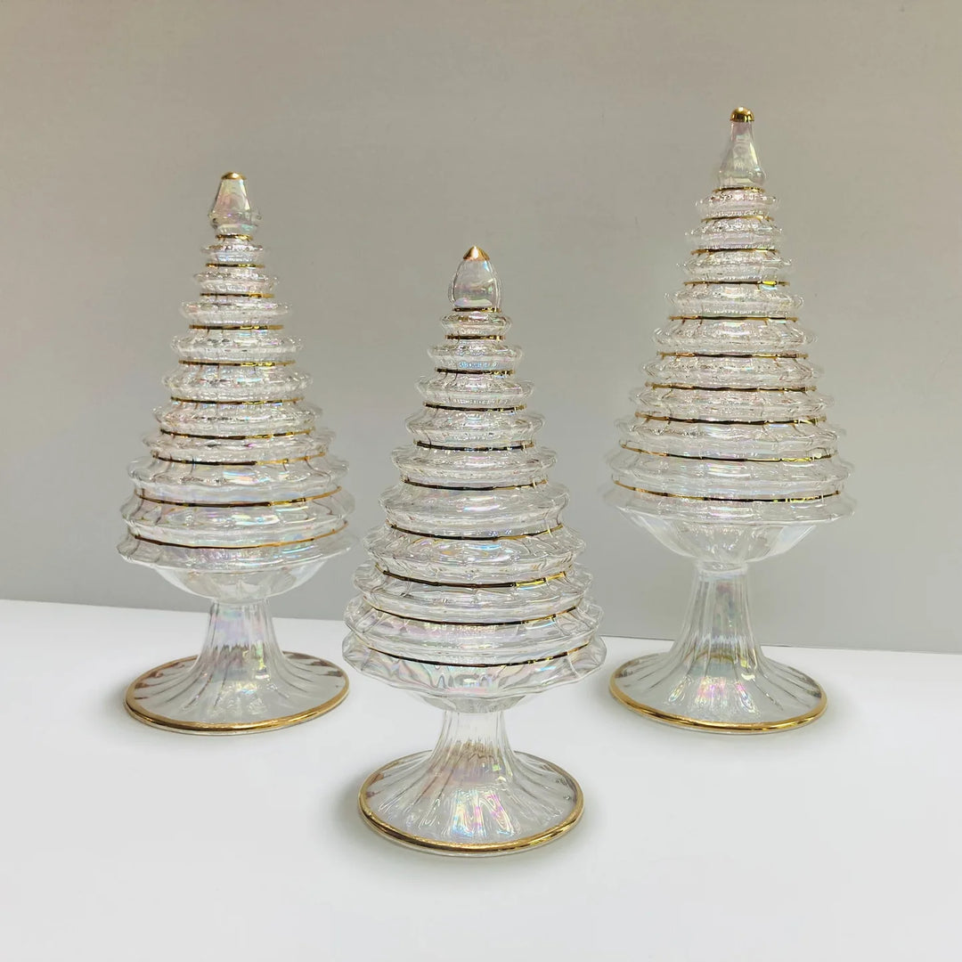 Blown Glass Spruce Tree Decoration