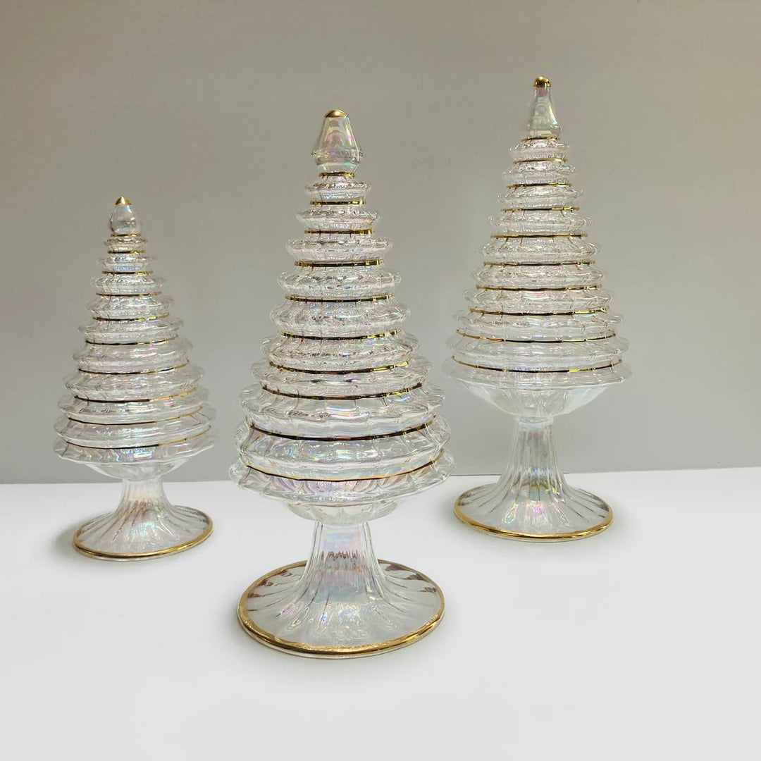 Blown Glass Spruce Tree, Small