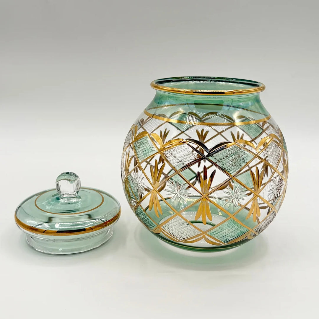 Blown Glass Jar