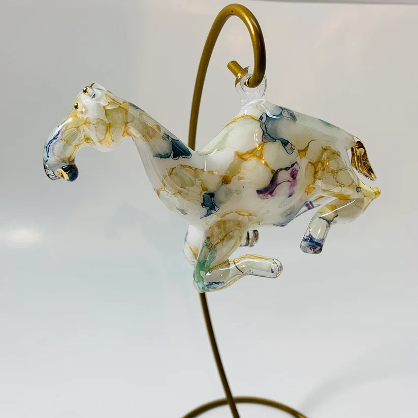 Camel Glass Ornament