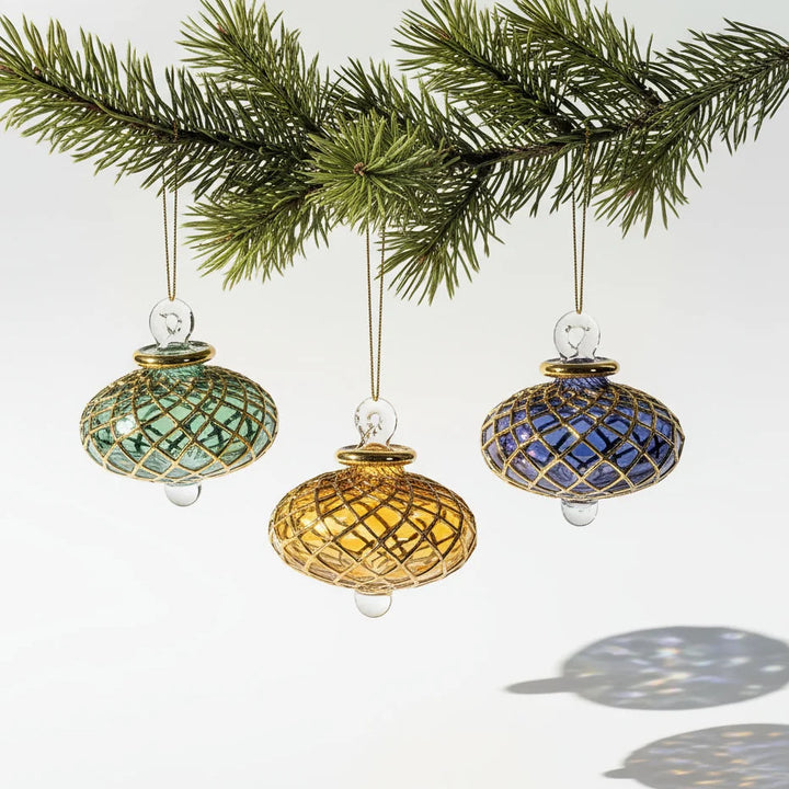 Small Blown Glass Ornament