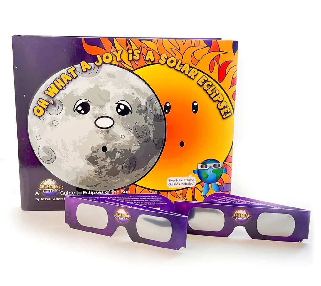 Solar Eclipse Book with Solar Eclipse Glasses