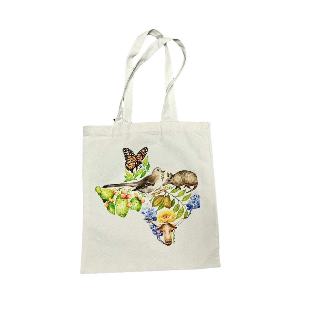 Watercolor Canvas Tote Bag