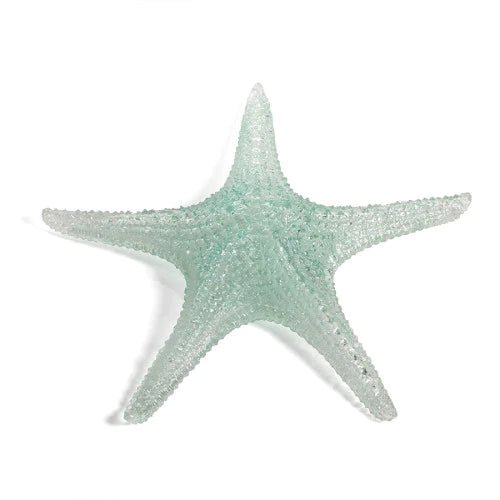 Teal Starfish Resin Décor